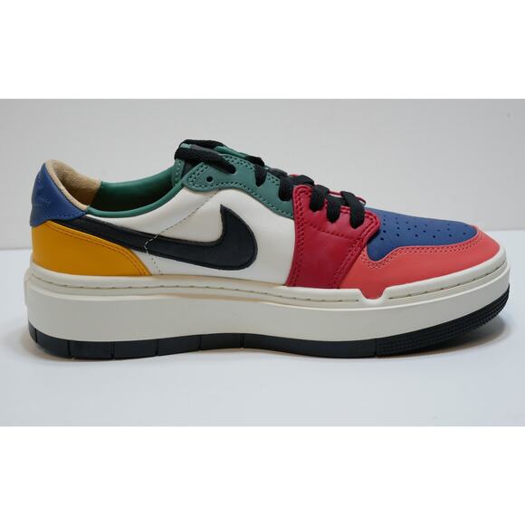 NEW NIKE AIR JORDAN 1 ELEVATE LOW MULTI COLOR DX3951 100 WOMENS SIZE - 9.5 - Picture 12 of 16